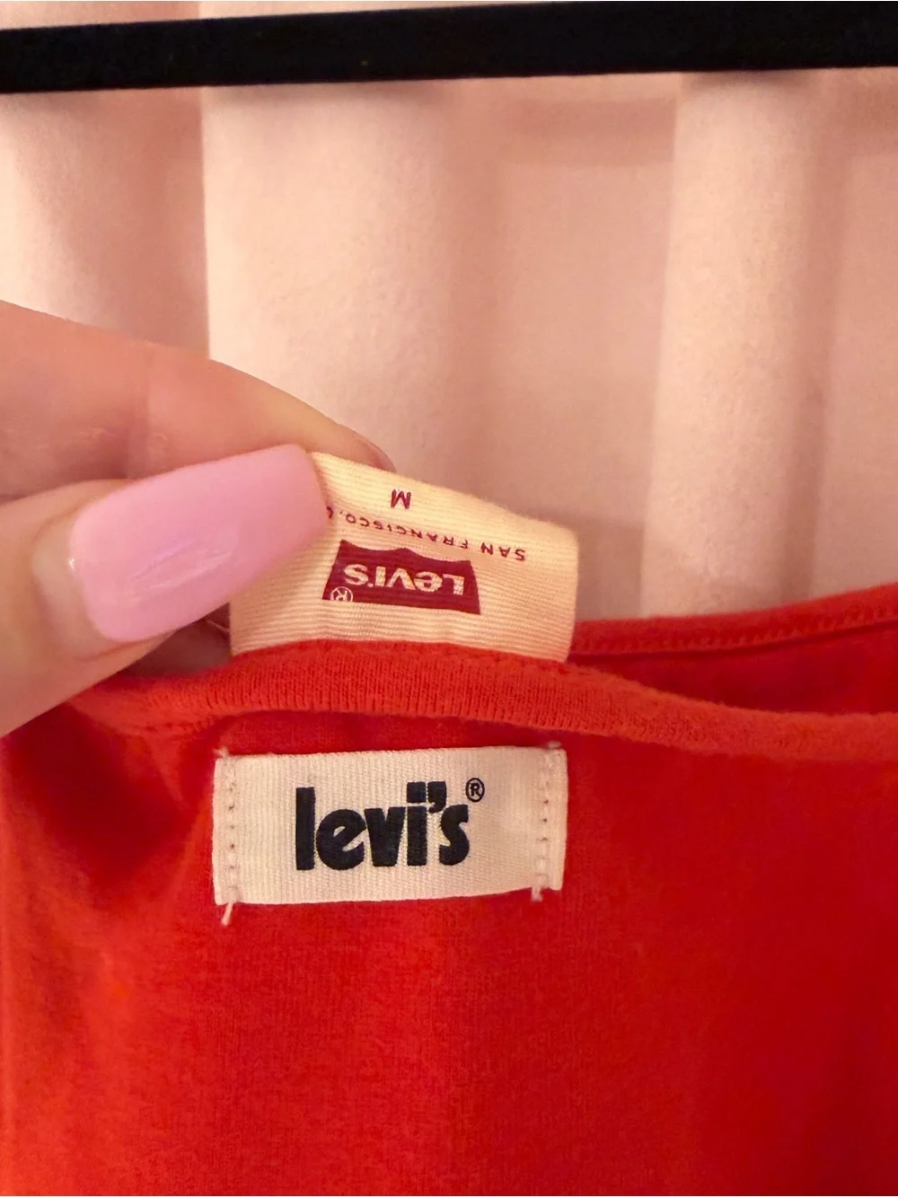 Levi's Red bodysuit with Spaghetti Straps